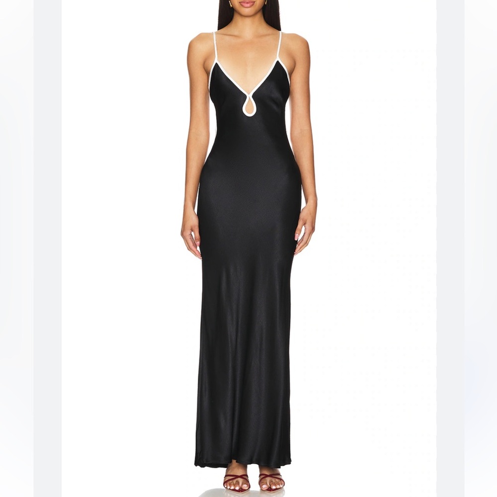 Bec + Bridge Cedar City Maxi Dress in Black & Ivory